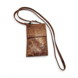 Vintage Rolfs Macro Bag in Brown Cowhide